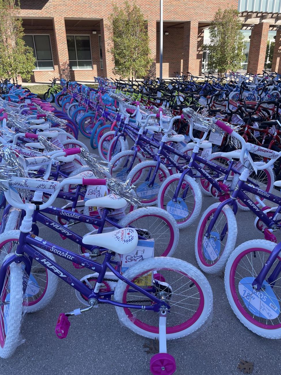 A close look at the brand-new bikes